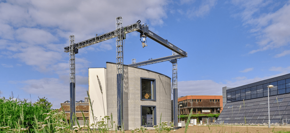 Project KIEM: Η πρώτη παγκοσμίως εκτυπωμένη διώροφη κατοικία