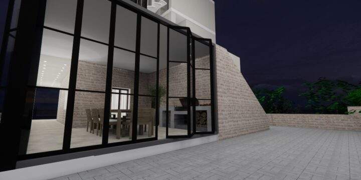 ΠΛΗΡΗΣ ΑΝΑΚΑΙΝΙΣΗ – Η ΣΥΝΕΧΕΙΑ ΤΗΣ ΒΙΛΑΣ ΑΜΑΛΙΑΣ ΣΤΗΝ ΒΟΥΛΙΑΓΜΕΝΗ – ΑΝΑΚΑΙΝΙΣΗ ΙΣΟΓΕΙΟΥ ΟΡΟΦΟΥ/Ground Floor Renovation of a Villa in Vouliagmeni_ ΤΕΧΝΙΚΟ ΓΡΑΦΕΙΟ EUROCOSM_ [ΕΥΡΩΠΗ Σ. ΚΟΣΜΙΔΗ & ΣΥΝΕΡΓΑΤΕΣ]